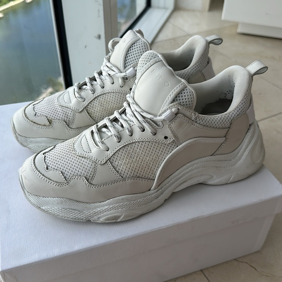 Iro Curve Runner sneakers in off white beige taupe 40 - Picture 1 of 9